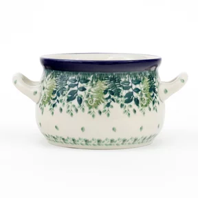 Bulionówka 016 0,35l <br> 2206X Zielone paprocie